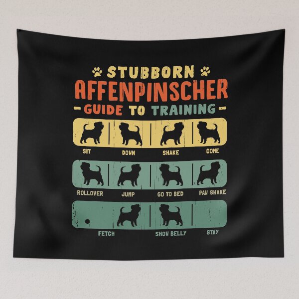 Item preview, Affenpinscher Funny Guide to Traning  designed and sold by rafaeltto.