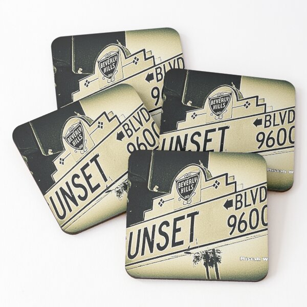 Item preview, Sunset Boulevard, Beverly Hills, California by Mistah Wilson designed and sold by The Street Sign Store.