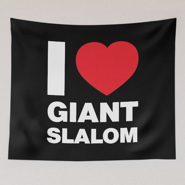 Item preview, I Love Giant Slalom designed and sold by Thestarrysky.