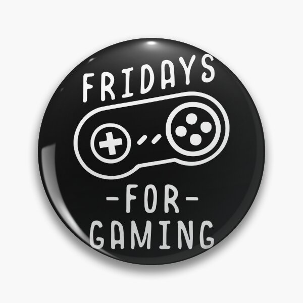 Item preview, Gaming Friday demo, Friday for Gaming Nerd gift designed and sold by Kuma518.