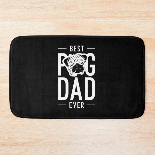 Item preview, Mens Best Pug Dad Ever Cool Cute Fathers Day Gift funny designed and sold by DiogoCalheiros.