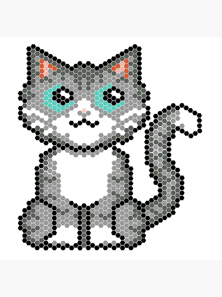 Cat pixel by robotllama