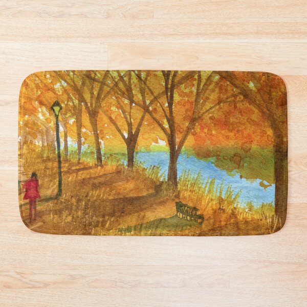 Item preview, Hyde Park - Autumn designed and sold by darrenyeoart.