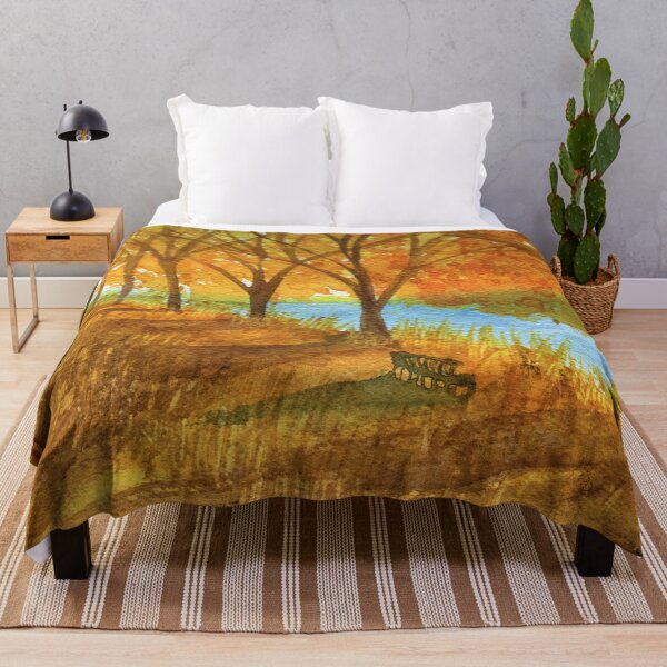 Item preview, Hyde Park - Autumn designed and sold by darrenyeoart.