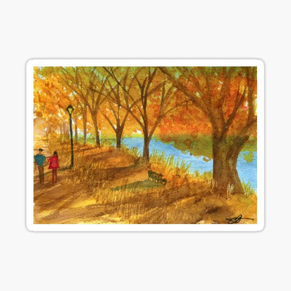Hyde Park - Autumn Sticker