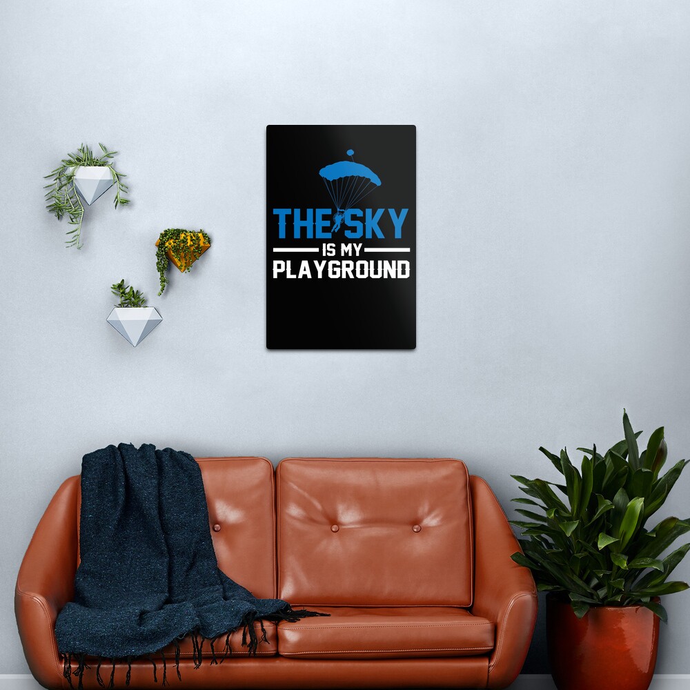 Paramotors - The sky is my playground Metal Print