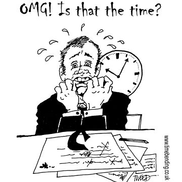 Artwork thumbnail, OMG! Is that the time? by GraceGPacie