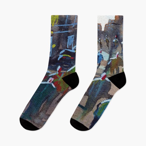 Item preview, Street scene designed and sold by darrenyeoart.