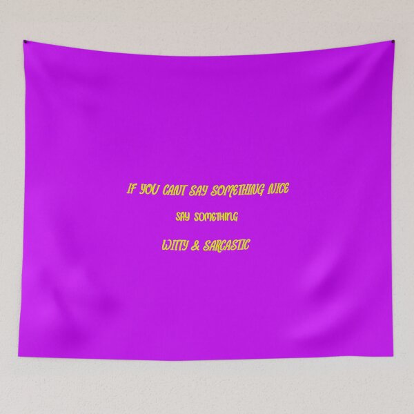 Item preview, say something sarcastic  designed and sold by jack-OC.