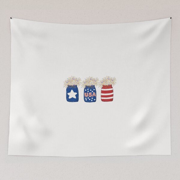 Item preview, USA FLAG MASON JAR designed and sold by JavierShih.