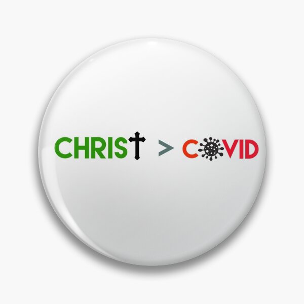 Item preview, Cristo> Covid designed and sold by CleanSlate.