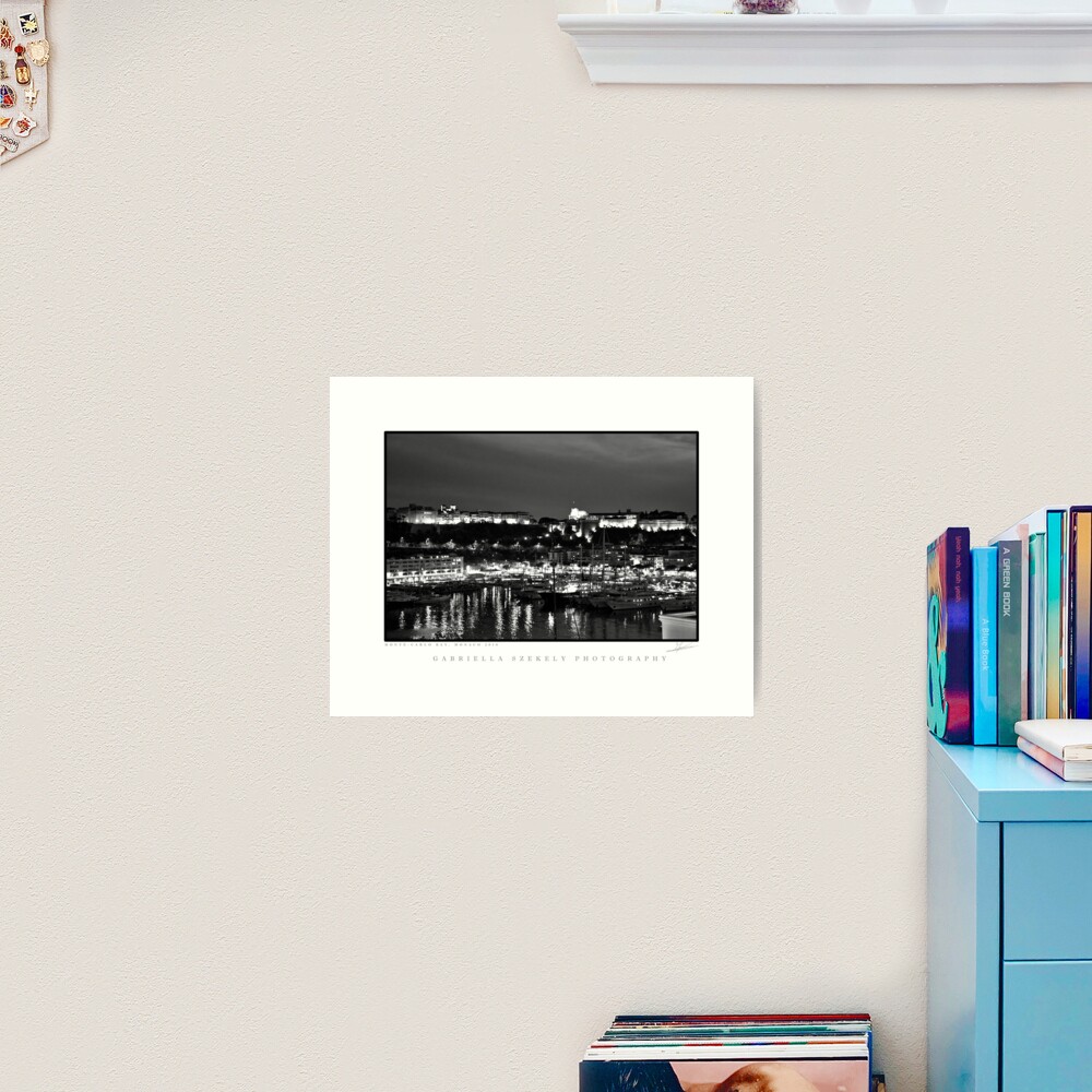 Monte-Carlo Bay Art Print
