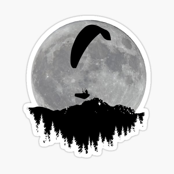 Vollmondflug Sticker