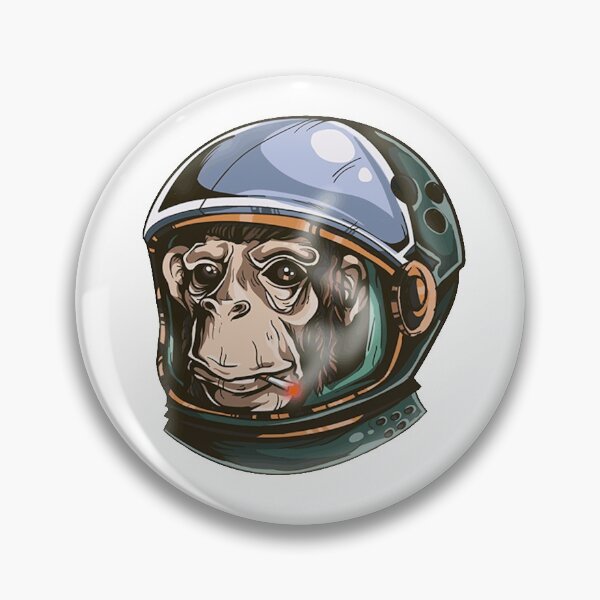Item preview, Space monkey designed and sold by ARCADEWEAR.IT.