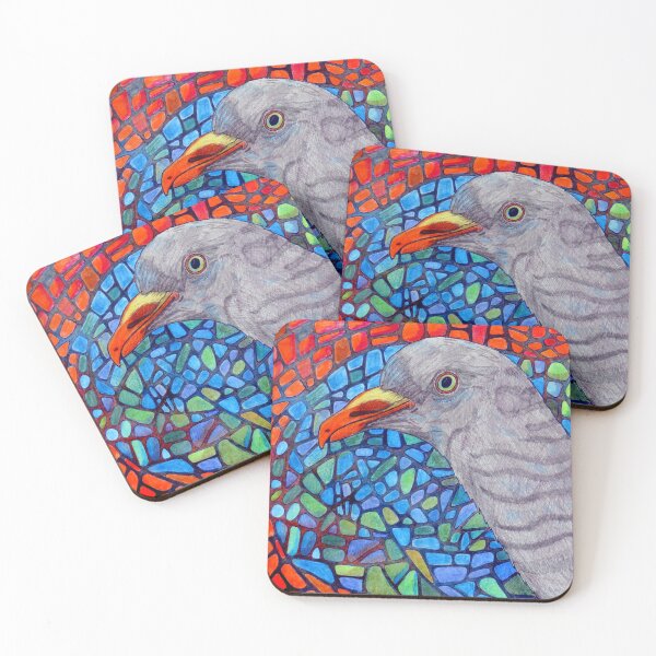 Item preview, 492 - JUVENILE WOOD PIGEON - DAVE EDWARDS - COLOURED PENCILS - 2020 designed and sold by BLYTHART.