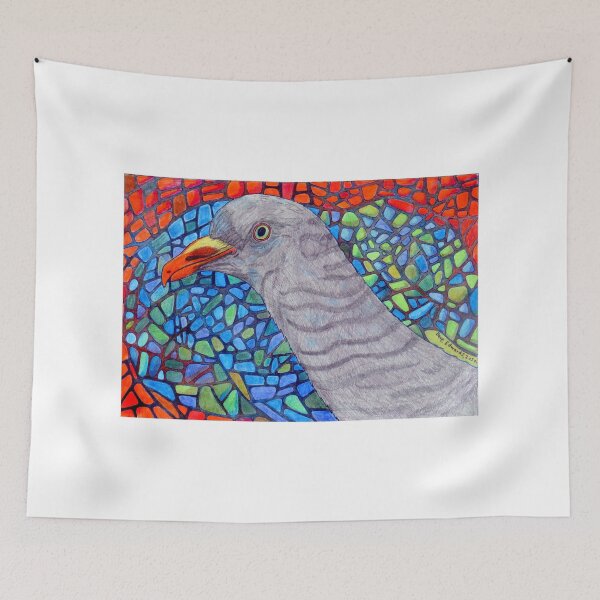 Item preview, 492 - JUVENILE WOOD PIGEON - DAVE EDWARDS - COLOURED PENCILS - 2020 designed and sold by BLYTHART.