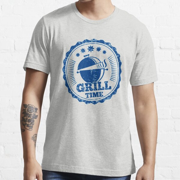 Grillen Papa Geschenk Vatertag Essential T-Shirt