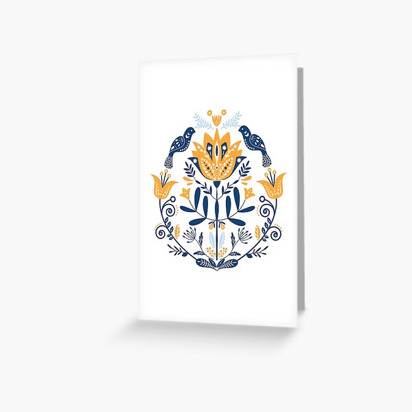 Item preview, Scandinavian Folk Study 010 designed and sold by NordicStudio.