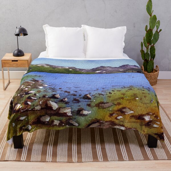 Item preview, Mountains and lake 1 designed and sold by darrenyeoart.