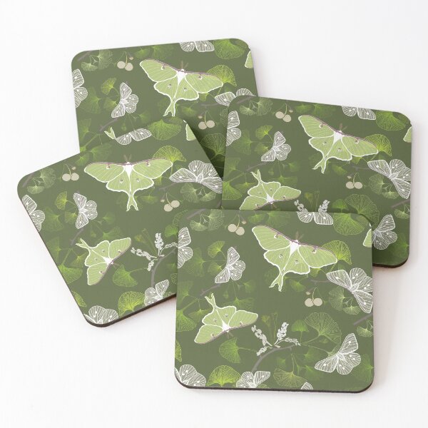 Item preview, Butterflies Luna Moth Green designed and sold by JaanaHalme.