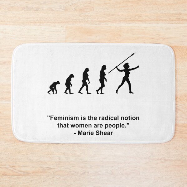 Item preview, Feminism - Women are people - Marie Shear designed and sold by GetItGiftIt.