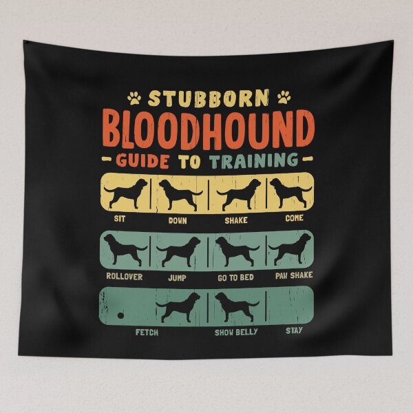 Item preview, Bloodhound Funny Guide to Traning designed and sold by rafaeltto.