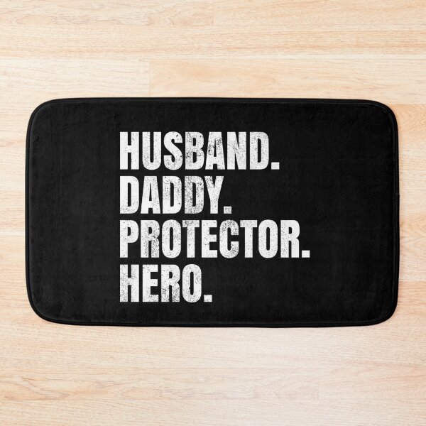 Item preview, Husband Daddy Protector Hero Funny Father's Day Gift Idea designed and sold by MagicBoutique.