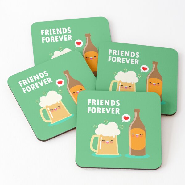Item preview, FUNNY BEER BEST FRIENDS DESIGN designed and sold by Picspot.