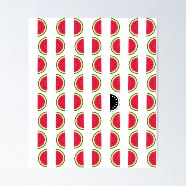 Item preview, SPOT THE ODD WATERMELON designed and sold by ODD-ONE.