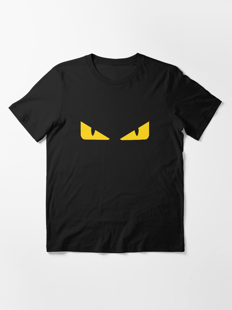 fendi gold eyes t shirt