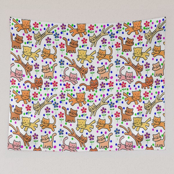Item preview, Happy cats,cute design,  Design for a cat lover designed and sold by Adri Barnard.