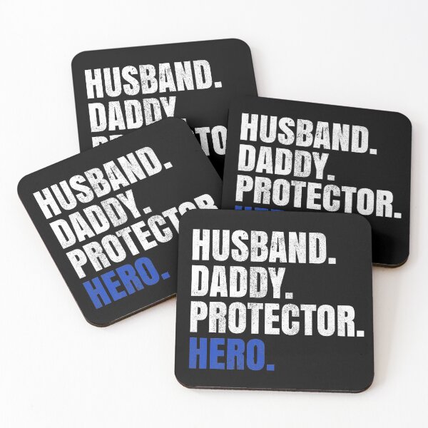 Item preview, Husband Daddy Protector Hero Funny Father's Day Gift Idea designed and sold by MagicBoutique.