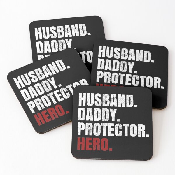 Item preview, Husband Daddy Protector Hero Funny Father's Day Gift Idea designed and sold by MagicBoutique.