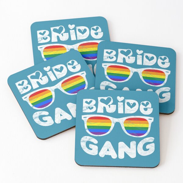 Item preview, Bride Gang Gift For LGBT Wedding Anniversary Enagagement designed and sold by AlphaDist2.