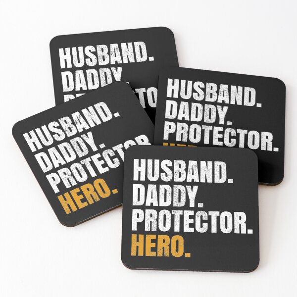 Item preview, Husband Daddy Protector Hero Funny Father's Day Gift Idea designed and sold by MagicBoutique.
