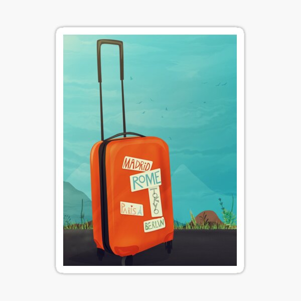 Travel the world Sticker