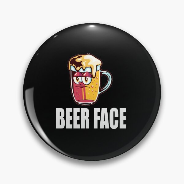 Item preview, FUNNY BEER FACE DESIGN designed and sold by Picspot.