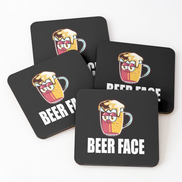 Item preview, FUNNY BEER FACE DESIGN designed and sold by Picspot.