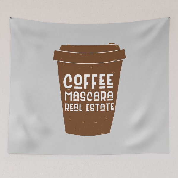 Item preview, Coffee Mascara Real Estate  Is My Hustle Gift  designed and sold by Akmloza.