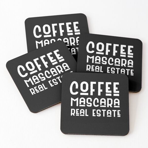 Item preview, Coffee Mascara Real Estate Real Estate Is My Hustle Gift  designed and sold by Akmloza.