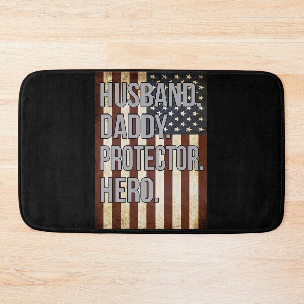 Item preview, Husband Daddy Protector Hero American Flag designed and sold by MagicBoutique.