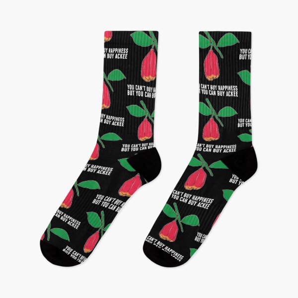 Item preview, Cant Buy Happiness Jamaican Food Yardie Ackee design designed and sold by jakehughes2015.
