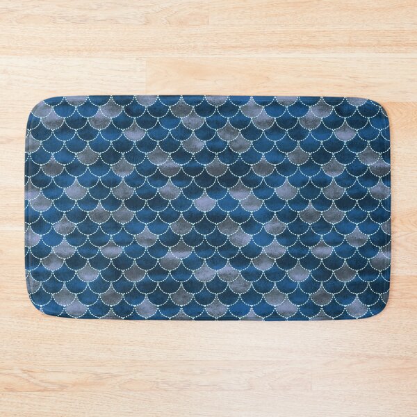 Item preview, Gray-Blue Mermaid scale. designed and sold by floraaplus.