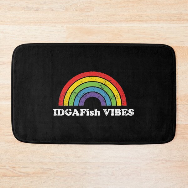 Item preview, IDGAFish Vibes Adult Humor IDGAF print designed and sold by jakehughes2015.