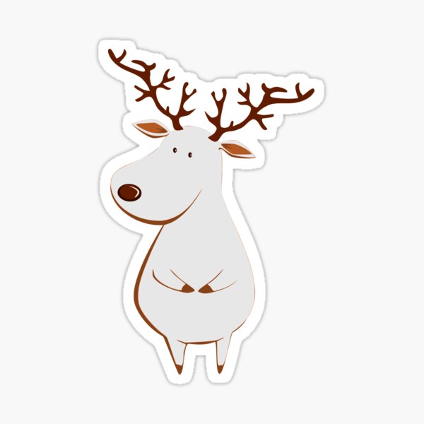Item preview, Deer Albino - Funny White Reindeer Ugly Christmas Gift designed and sold by r-silver.