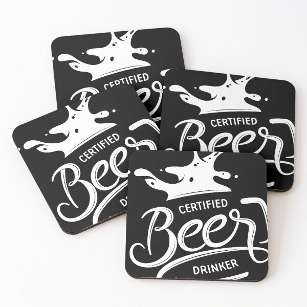 Item preview, CERTIFIED BEER DRINKER FUNNY BEER DESIGN designed and sold by Picspot.