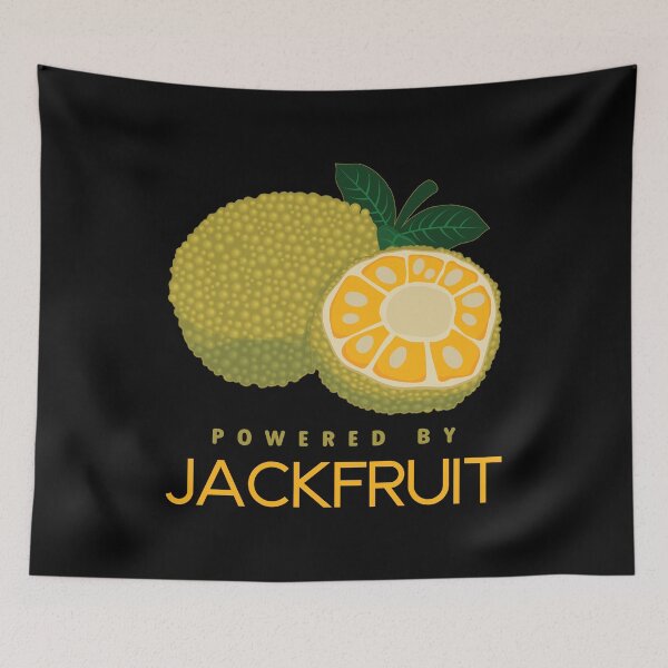 Item preview, Funny Vegan Powered By Jackfruit Gift graphic designed and sold by jakehughes2015.