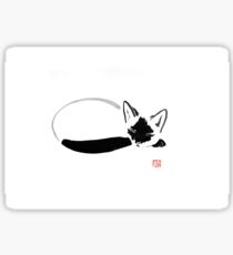 siamese sleeping Sticker