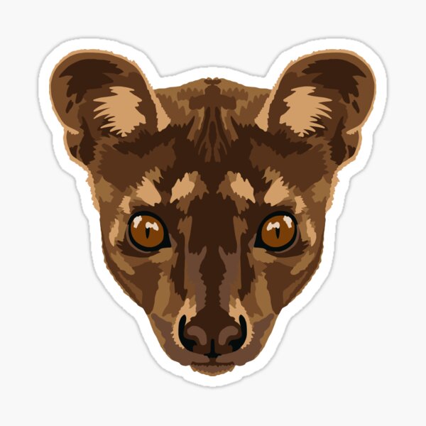 Item preview, Fossa Face designed and sold by GeoCreate.