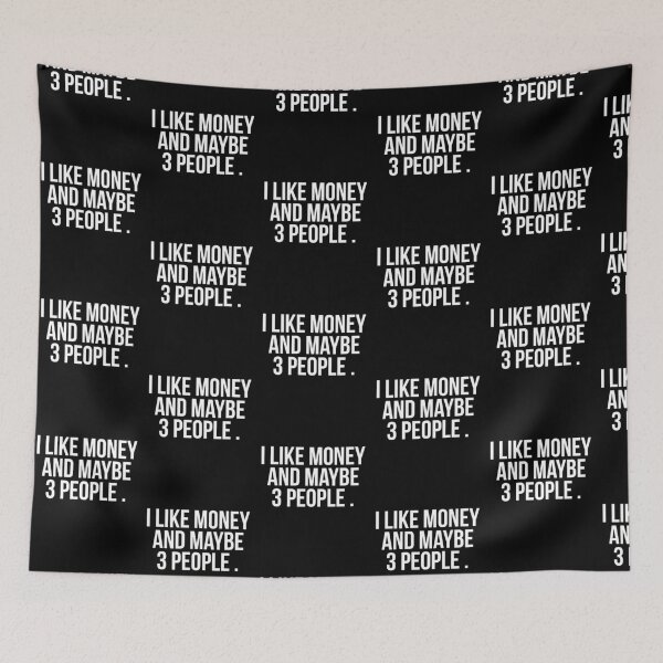 Item preview, I Like Money And Maybe 3 People - Money Shirts , Ceo Gifts , Entrepreneur Shirts designed and sold by MrElgo.
